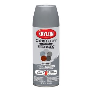 Krylon Color Master Spray Paint and Primer Grey 12oz Krylon Color Master Spray Paint and Primer Grey 12oz